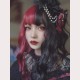 Black X Red Split Color Wigs by Alice Garden (WIG25)